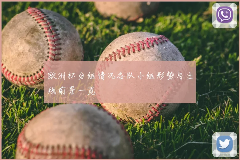 欧洲杯分组情况各队小组形势与出线前景一览