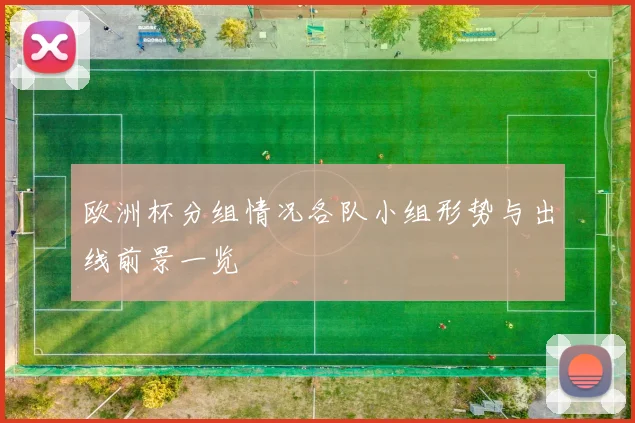 欧洲杯分组情况各队小组形势与出线前景一览